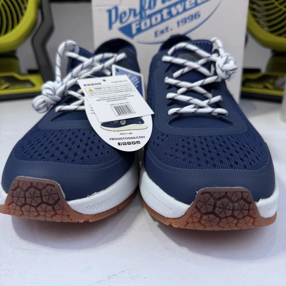 Frogg Toggs HydroGrip Shoes Mens Size 12 Blue Non Slip Water‎ Fishing Sneakers